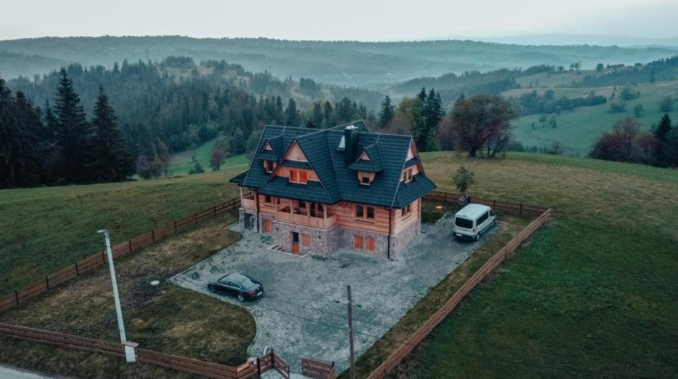 Dom Z Widokiem Na Wierchy - Panorama Na Tatry - Traditional Folk House Gliczarów Exteriér fotografie